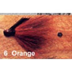 Arkie 3-8 Bucktail 6-cd Crawfish Orange-Jigs-Arkie Baits-Bass Fishing Hub