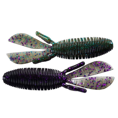 Missile Baby D Bomb 3.65" 7ct Candy Grass-Soft Baits-Missile Baits-Bass Fishing Hub