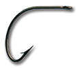 Mustad Wide Gap Hook Bronze 100ct  Size 1-0