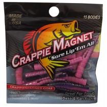 Leland Crappie Magnet 1.5" 15ct Purple Haze