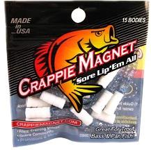 Leland Crappie Magnet 1.5" 15ct White-Blue-Silver Flake