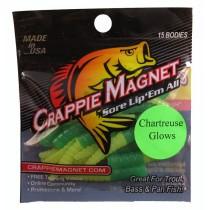 Leland Crappie Magnet 1.5" 15ct Wizard Glow
