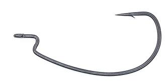 Hayabusa WRM956 Wide Gap Offset Hook 5-0, NRB 4ct