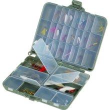 Plano - Compact Side-By-Side Tackle Organizer - Grey/Clear