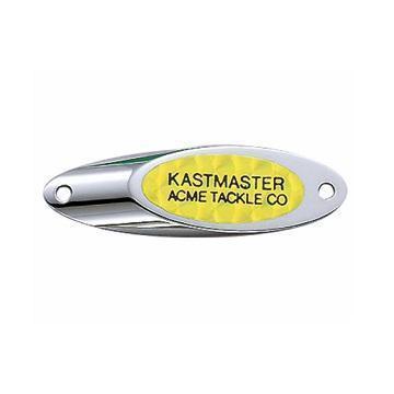 Acme Kastmaster Spoon with Flash Tape 3/8oz Chrome/Chartreuse