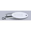 Acme Kastmaster Spoon w-Teaser Tail 1-2oz Chrome-White-Hard Baits-Acme Baits-Bass Fishing Hub