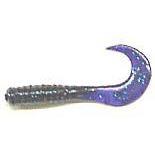 Action Bait 4" Curly Grubs 12pk June Bug-Soft Baits-Action Baits-Bass Fishing Hub