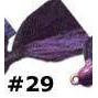 Arkie 1-4 Bucktail 6-cd Black-Purple DWO-Jigs-Arkie Baits-Bass Fishing Hub