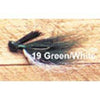 Arkie 1-4 Bucktail 6-cd Green-White-Jigs-Arkie Baits-Bass Fishing Hub