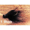 Arkie 1-8 Bucktail 6-cd Black-Jigs-Arkie Baits-Bass Fishing Hub