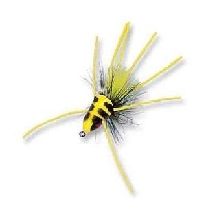 Betts Falls Fish Head Black-Chart Size 6-Fly Fishing-Betts Tackle-Bass Fishing Hub