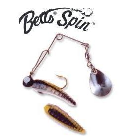 Betts Spin 1-32 Value Pack Grub Black Stripe-Chart-Orange-Spinnerbaits-Betts Tackle-Bass Fishing Hub