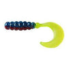 Big Bite Fat Grub-Crappie Baits-Big Bite Baits-2-Blue Sparkle/Red Sparkle/Chart-10ct-Bass Fishing Hub