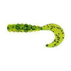 Big Bite Fat Grub-Crappie Baits-Big Bite Baits-2-Chartreuse/Pepper-10ct-Bass Fishing Hub