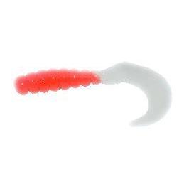  Big Bite Baits FG212 Fat Grub, Black and Silver