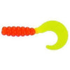 Big Bite Fat Grub-Crappie Baits-Big Bite Baits-2-Orange/Chartreuse-10ct-Bass Fishing Hub