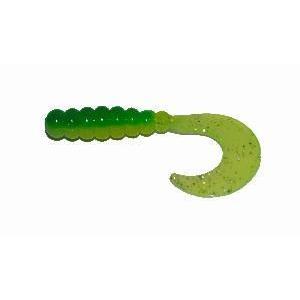 Big Bite Baits Bug Series Grasshopper Soft Plastic (Tractor Green, 10 Pack)