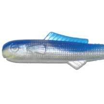Big Bite Minnow Split Tail 2.5" 10ct Pearl-Blue DWO-Crappie Baits-Big Bite Baits-Bass Fishing Hub