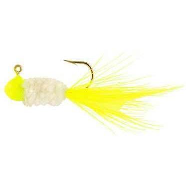 Blakemore Slab Daddy 1-16 Chartreuse-White-Chartreuse 3ct-Crappie Baits-Blakemore-Bass Fishing Hub
