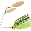 Booyah Blade Tandem Spinnerbait-Spinnerbaits-Booyah Baits-Chartreuse Shad-1/4oz-Bass Fishing Hub