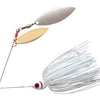 Booyah Blade Tandem Spinnerbait-Spinnerbaits-Booyah Baits-Satin Silver Glimmer-1/2oz-Bass Fishing Hub