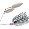 Booyah Blade Tandem Spinnerbait-Spinnerbaits-Booyah Baits-Silver Shad-1/2oz-Bass Fishing Hub