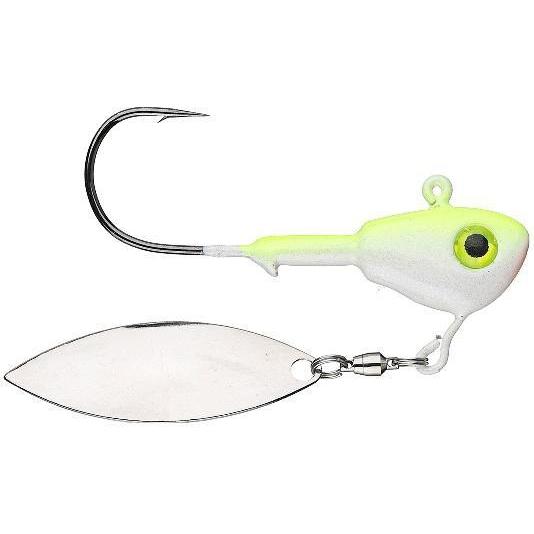 Buckeye Su-Spin Single 3-4oz Chartreuse-Jig Heads-Buckeye Baits-Bass Fishing Hub