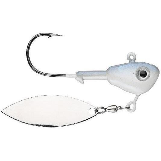 Buckeye Su-Spin Single-Jig Heads-Buckeye Baits-1/2oz-Albino-Bass Fishing Hub