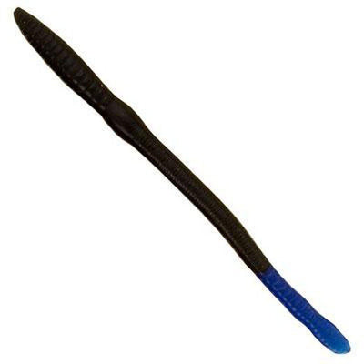 Creme Scoundrel 6" 4ct Black Blue Tail-Soft Baits-Creme Baits-Bass Fishing Hub