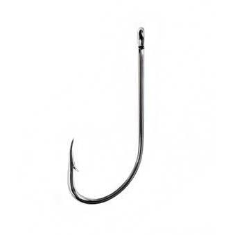 Eagle Claw Nickle Offset Hook 100 Size 1 - Bass Fishing Hub
