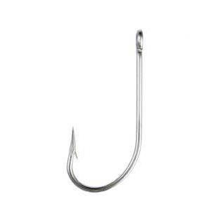 Eagle Claw O'Shaughnessy Stainless Hook 100ct Size 3-0-Hooks-Eagle Claw-Bass Fishing Hub