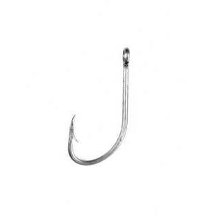 Eagle Claw Stainless Hook Plain Shank 100ct Size 4/0