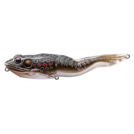 Koppers Walking Frog 4 1-8" 5-8oz Yellow-Black-Frogs-Live Target Baits-Bass Fishing Hub