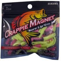 Leland Crappie Magnet 1.5" 15ct Glow Pop-Crappie Baits-Crappie Magnet Baits-Bass Fishing Hub