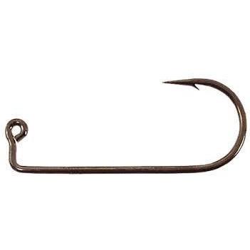 Mustad Jig Hook Round Bend Black Nickle Heavy Wire 50ct Size 6-0