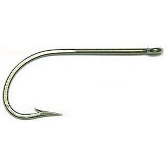 Mustad O'Shaughnessy Hook Stainless 100ct Size 2-Hooks-Mustad Hooks-Bass Fishing Hub