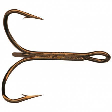 Mustad Treble Triple Grip Red 10ct Size 2-Hooks-Mustad Hooks-Bass Fishing Hub