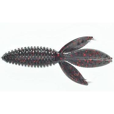 Net Bait Mini B Bug 12bg Black Neon-Soft Baits-NetBait-Bass Fishing Hub