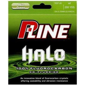 P-Line Halo Fluorocarbon Line Mist Green 20lb