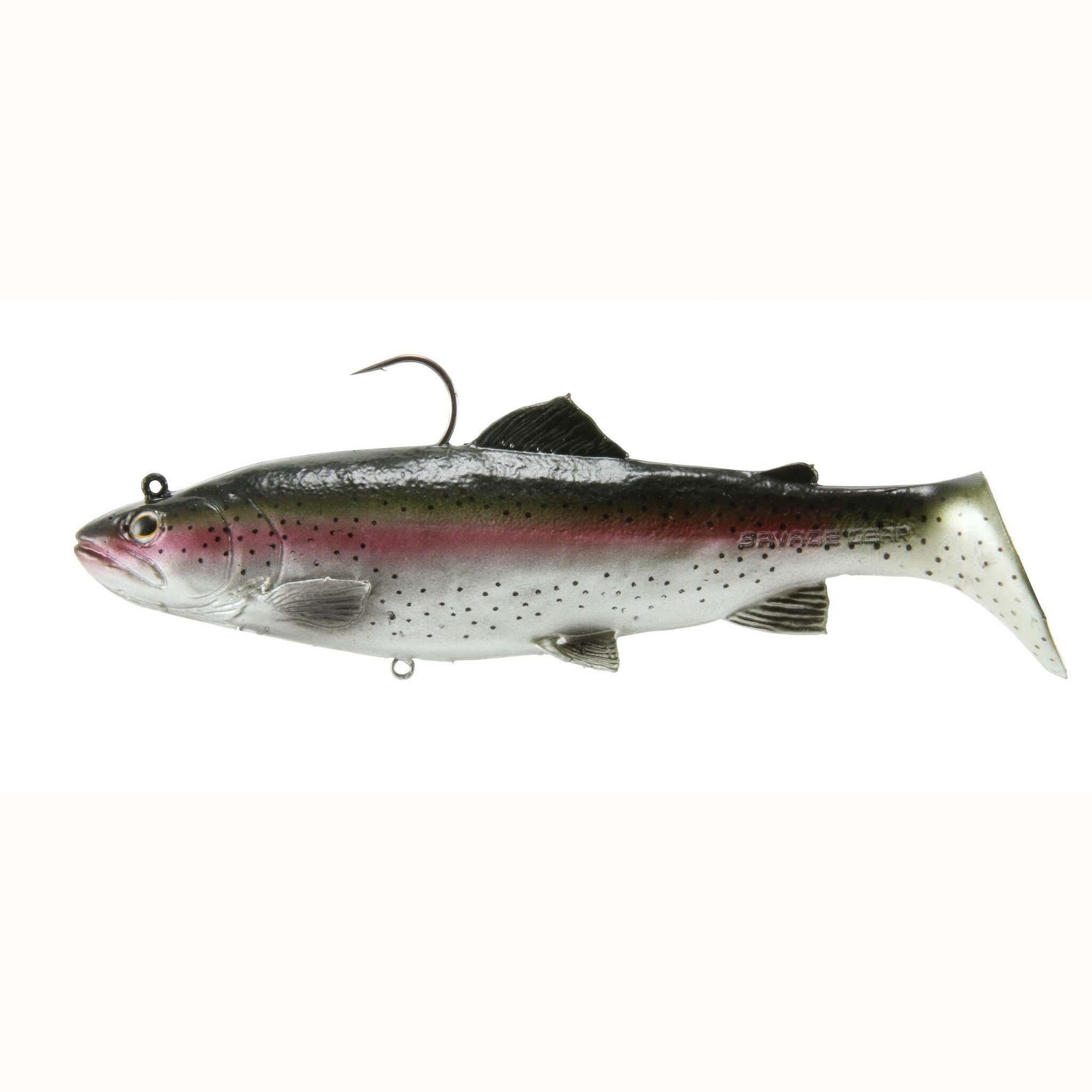 Savage Gear 3D Real Trout 8" 3.5oz Slow Sinking Dark Trout-Swimbaits-Savage Gear Baits-Bass Fishing Hub