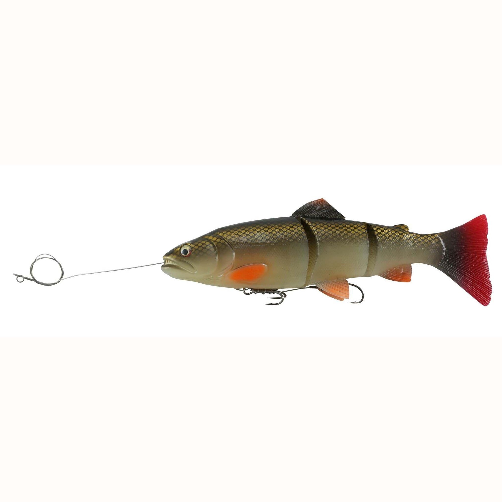 Savage Gear PreRigged Line Thru Swimbait 12 10.75oz Red Horse