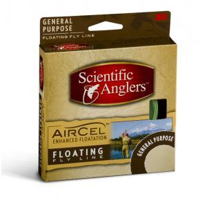 Scientific Anglers Air Cel Weight Forward Fly Line Yellow Size 8-Fly Fishing-Scientific Anglers - 3M-Bass Fishing Hub