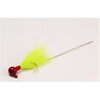 Slater Thread Neck Jig 1-32 Red-Red-Chartreuse #6 Hook 3pk-Crappie Baits-Slater's-Bass Fishing Hub