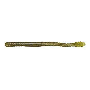 Slider 4" Worm 10ct Green Pumpkin-Soft Baits-Slider Baits-Bass Fishing Hub