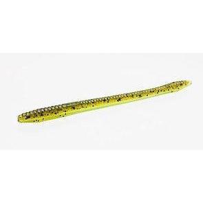 Slider 4" Worm 10ct Kiwi DWO-Soft Baits-Slider Baits-Bass Fishing Hub