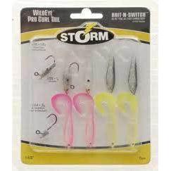 Storm WildEye Pro Curl Tail 1.5" Kit 11pcs DWO-Swimbaits-Storm Baits-Bass Fishing Hub