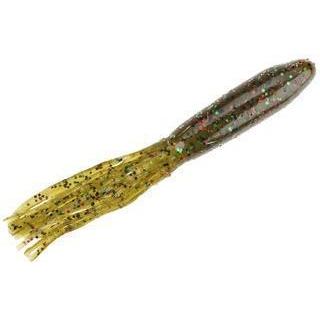 Strike King Flip'n Tube Jig-Soft Baits-Strike King Baits-Chartreuse Pepper DWO-4"-Bass Fishing Hub