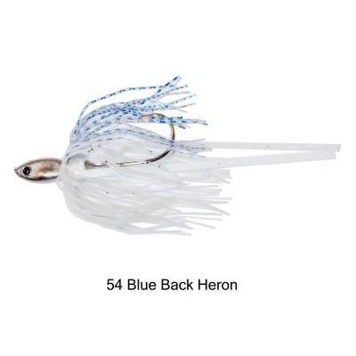 Strikezone V-Blade 3-8 Blue Back Heron DWO - Bass Fishing Hub