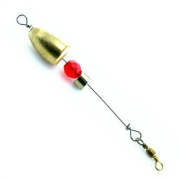 Top Brass Carolina Ready Rigs 1ct 1oz Brass-Sinkers-Top Brass Tackle-Bass Fishing Hub