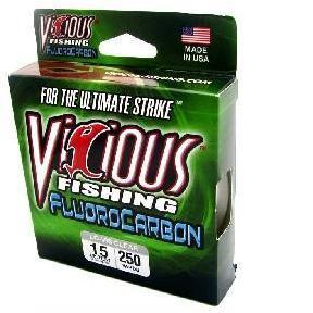 Vicious Fluorocarbon Clear-Fishing Line-Vicious Line-10lb-Bass Fishing Hub